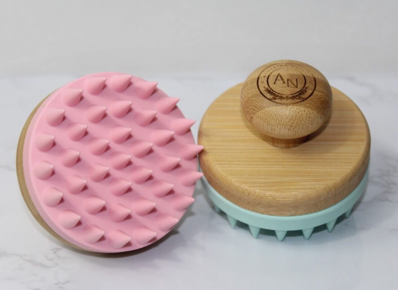 Organic Bamboo Scalp Massager