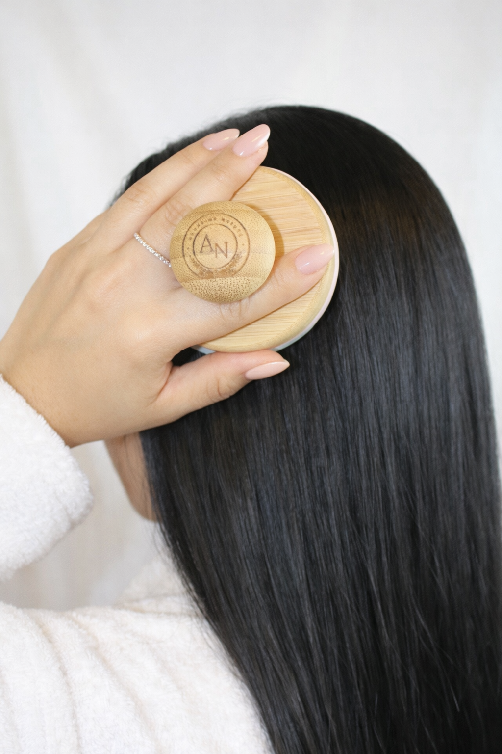 Organic Bamboo Scalp Massager