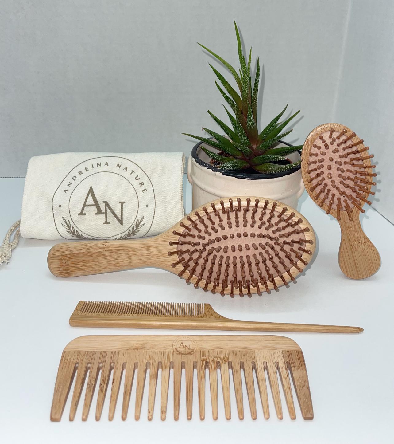 Organic Bamboo Hairbrushes