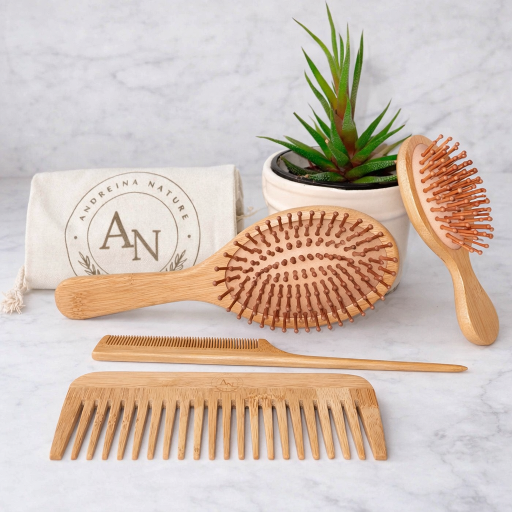 Organic Bamboo Hairbrushes