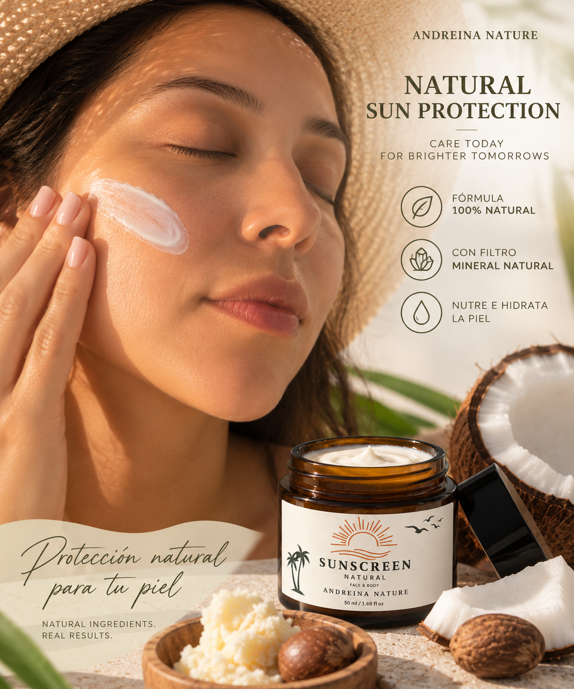 Sunscreen Natural - Face & Body